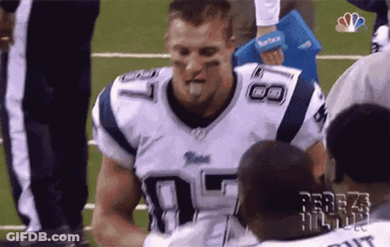 Rob Gronkowski Patriots Dancing GIF