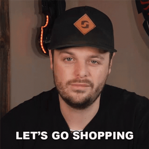 Rob Landes Let's Go Shopping GIF
