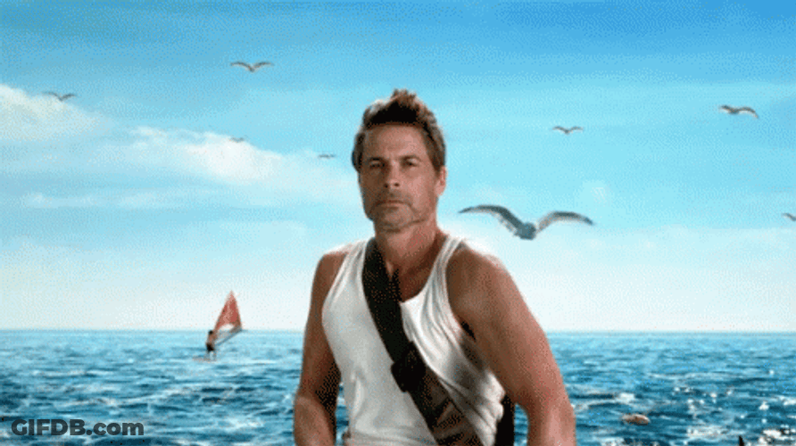 Rob Lowe Shark Week GIF