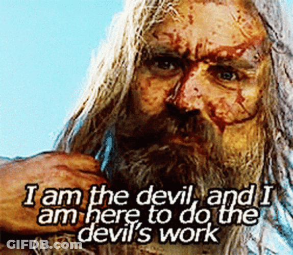 Rob Zombie I Am The Devil GIF