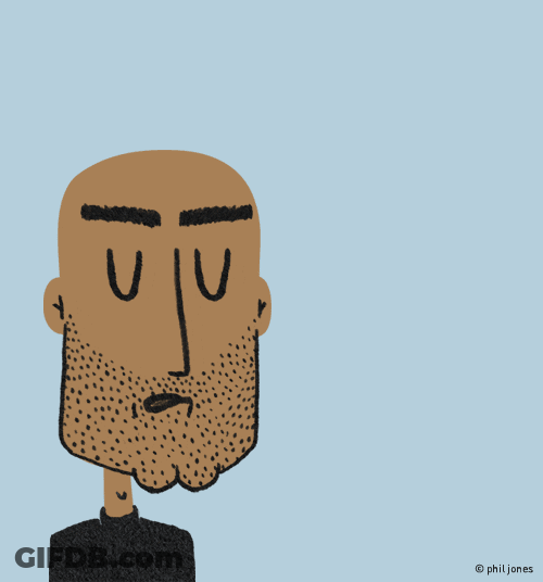 Robber Wearing Balaclava Animation GIF