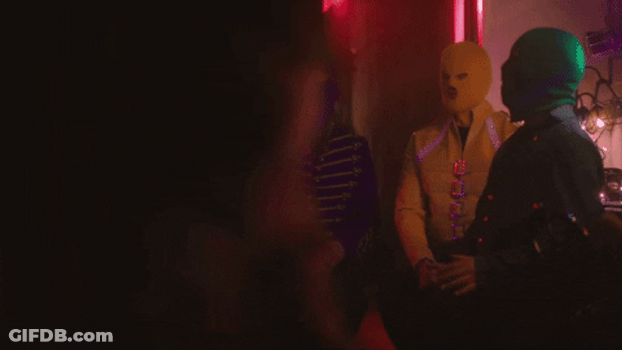 Robbers Wearing Ski Mask GIF