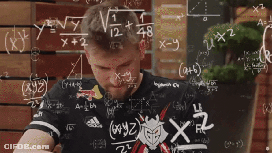 Robbie Farrel Confused Hangover Math GIF