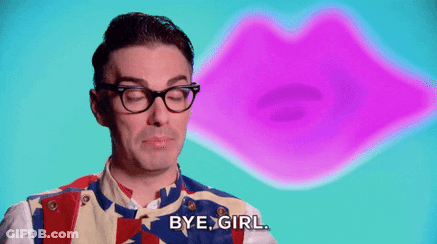 Robbie Turner Bye Girl Drag Race GIF