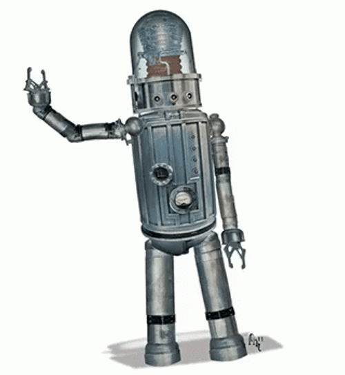 Robby The Robot GIF