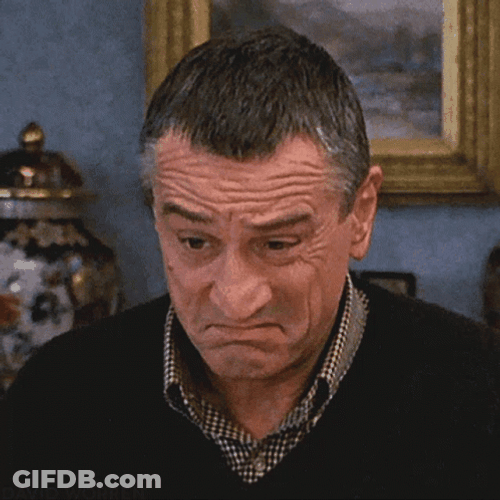 Robert Asking You Talking To Me GIF