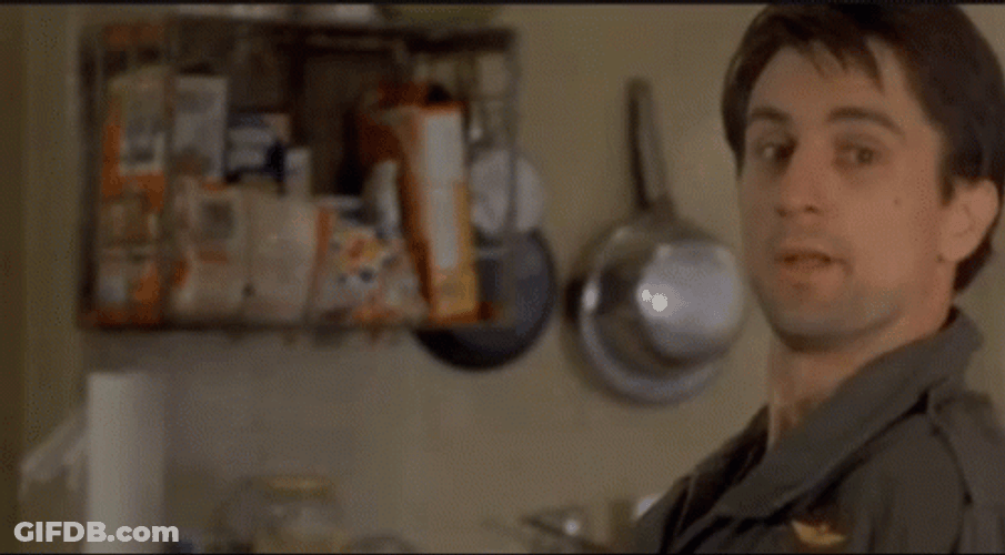 Robert De Niro Asking You Talking To Me GIF