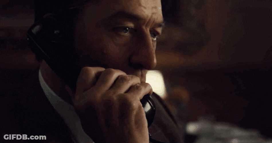 Robert De Niro Confirms Will Do Message GIF