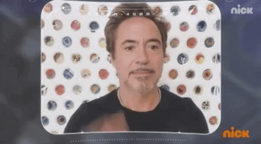 Robert Downey Jr Hello GIF