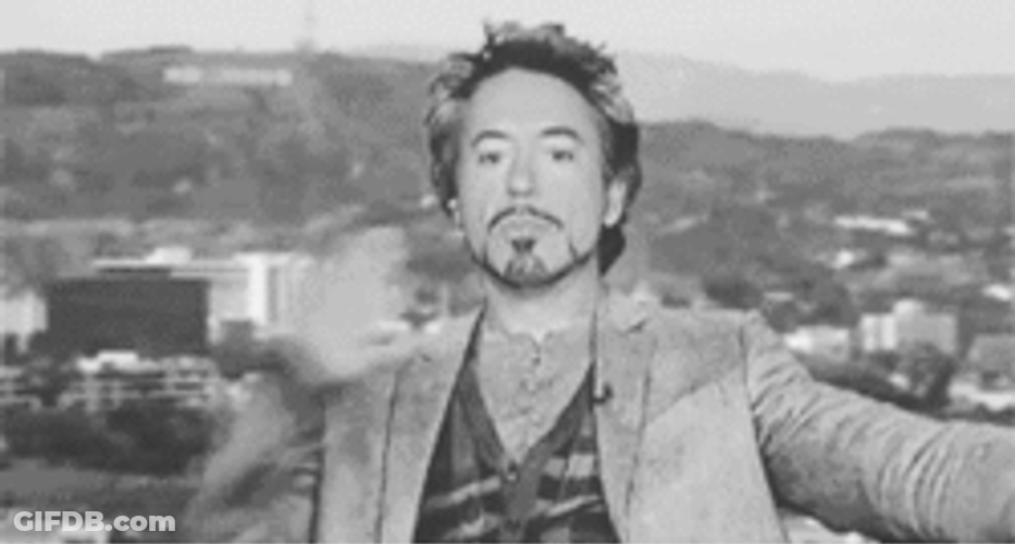 Robert Downey Jr I Love You GIF