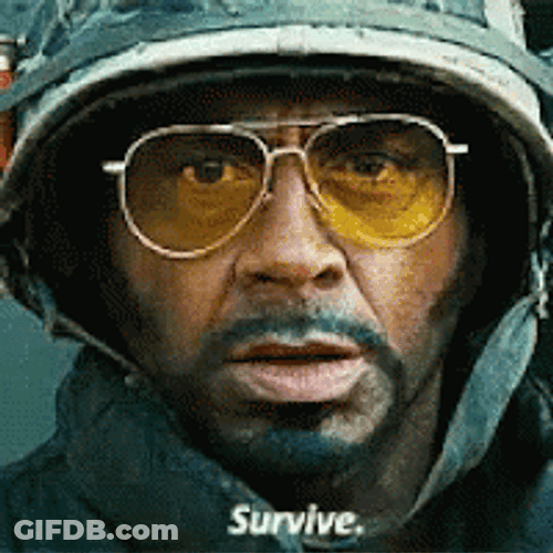 Robert Downey Jr Im A Survivor GIF