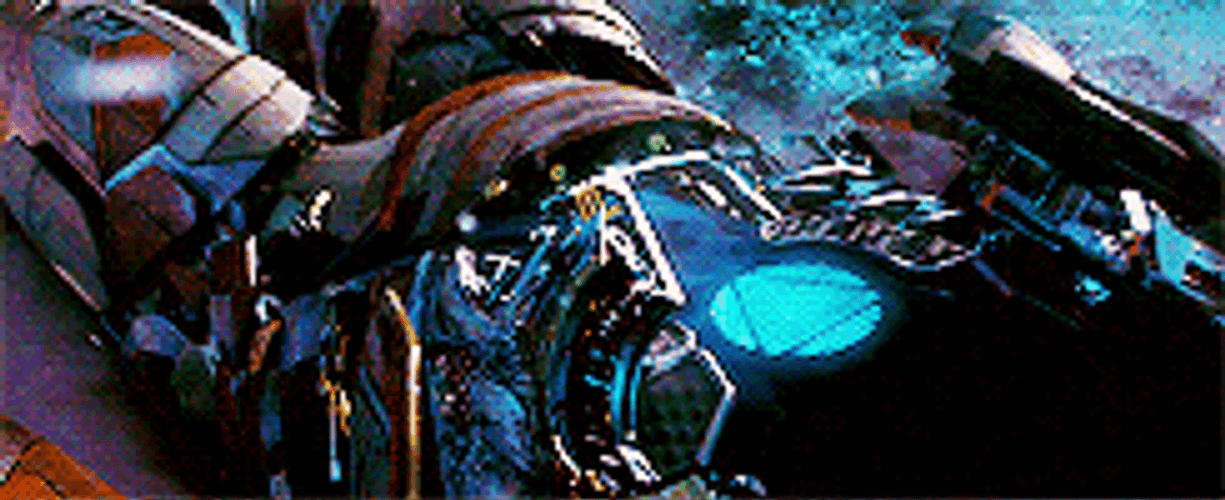 Robert Downey Jr Iron Man Suit Up Snow GIF