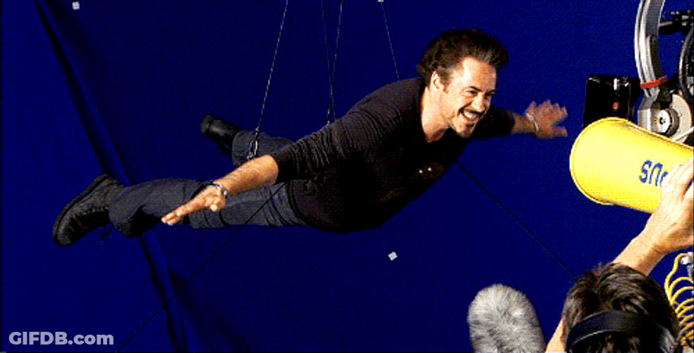 Robert Downey Jr Laughing Fun GIF