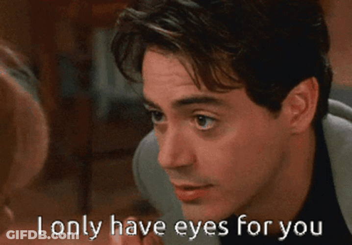 Robert Downey Jr My Eye Only For You GIF