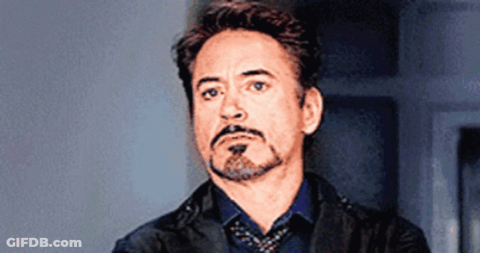 Robert Downey Jr Rolls Eyes GIF