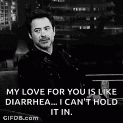 Robert Downey Jr Sitting In Chair GIF