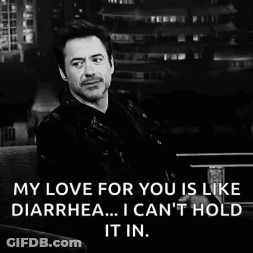 Robert Downey Junior Diarrhea Meme GIF
