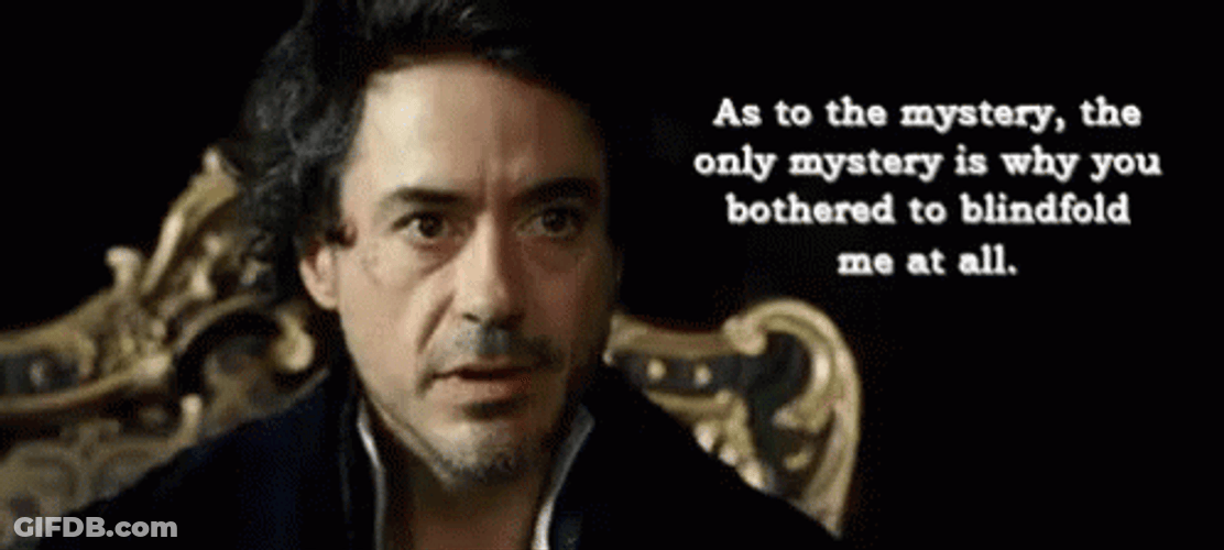Robert Downey Junior Famous Mystery Line GIF
