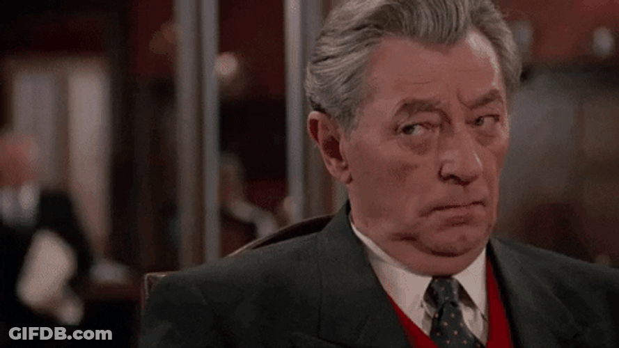 Robert Mitchum I Don't Think So GIF