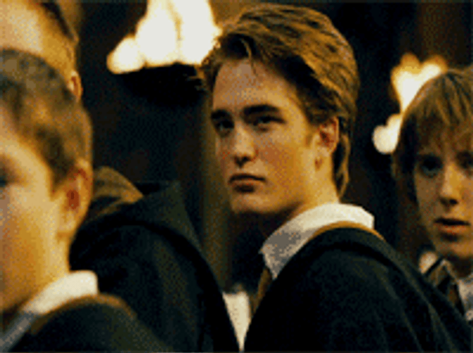 Robert Pattinson Cedric Diggory Harry Potter GIF