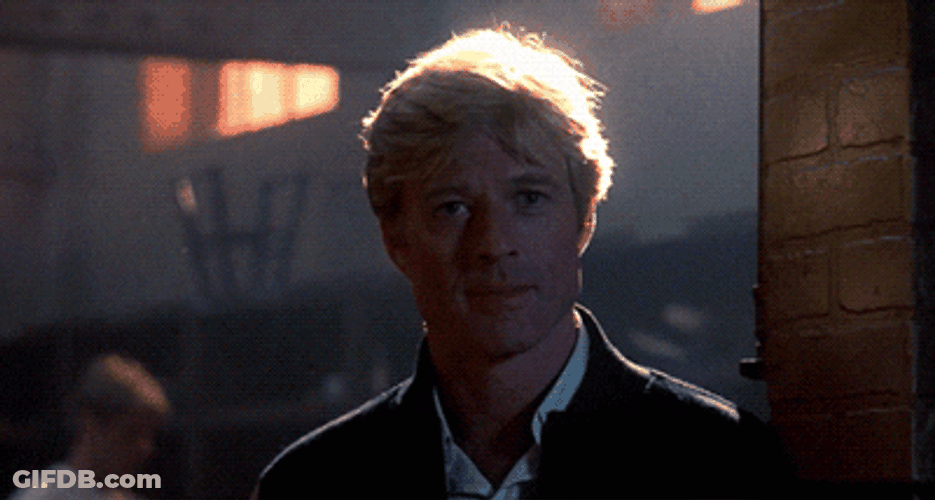 Robert Redford Goodbye Smile Leaving GIF