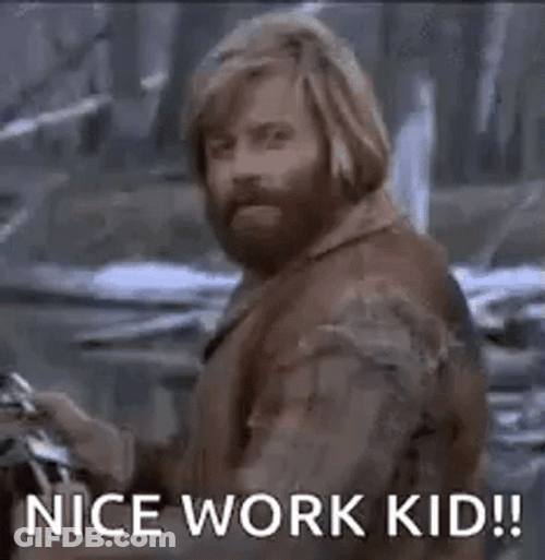 Robert Redford Nice Work Kid GIF