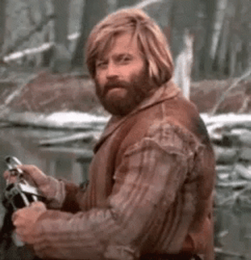 Robert Redford Stare And Said Hes Back GIF