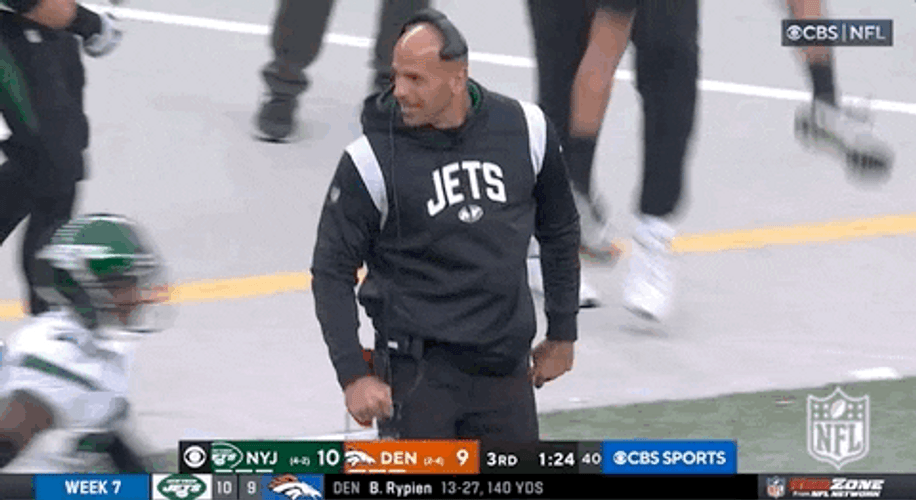 Robert Saleh Happily Jumping Jets GIF