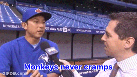 Roberto Alomar Interviewed By Sportsnet Reporter GIF
