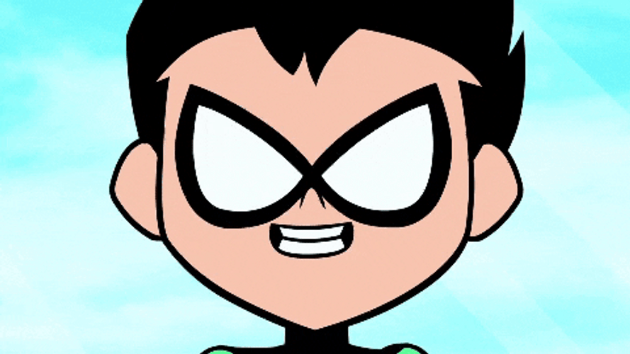Robin Big Smile GIF