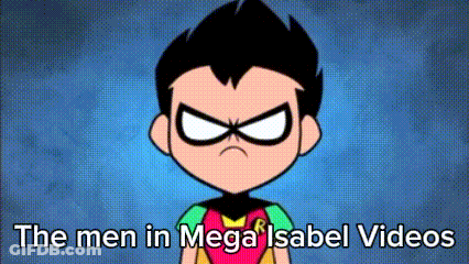 Robin Cartoon The Men In Mega Isabel Videos GIF