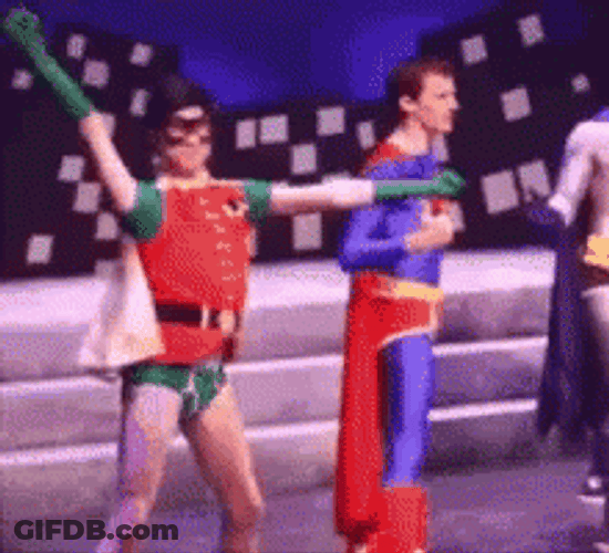 Robin Dancing Charmingly GIF