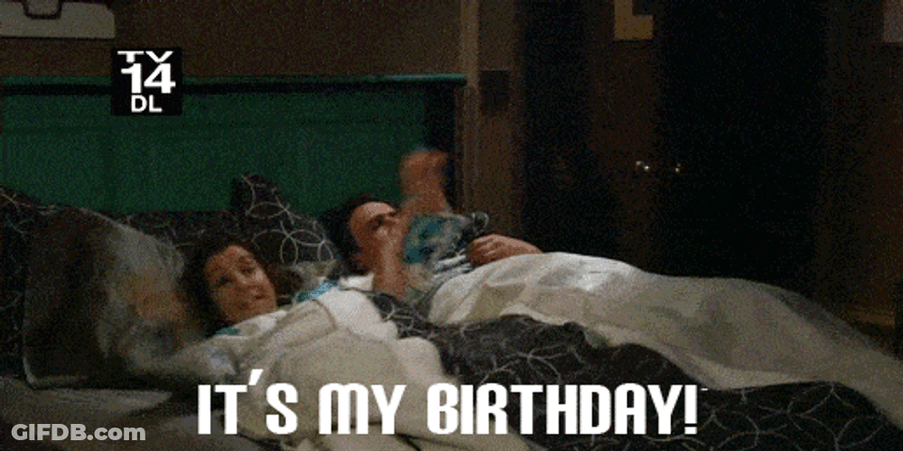 Robin Scherbatsky It's My Birthday GIF