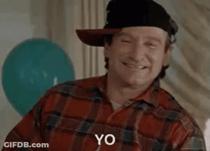 Robin Williams You Wazzup GIF