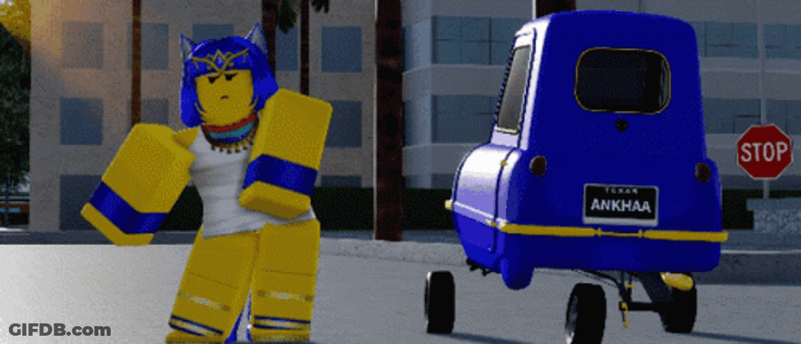 Roblox Ankha Dancing Gangnam Style GIF