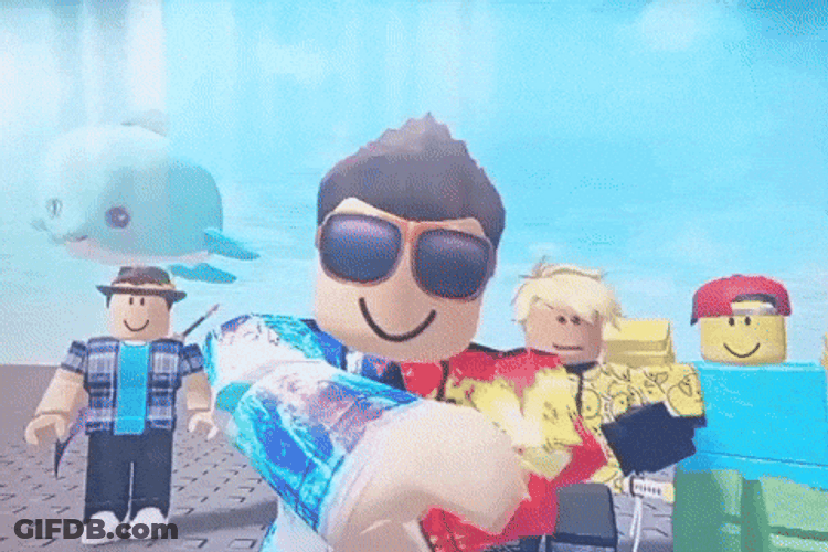 Roblox Changing Characters Meme GIF