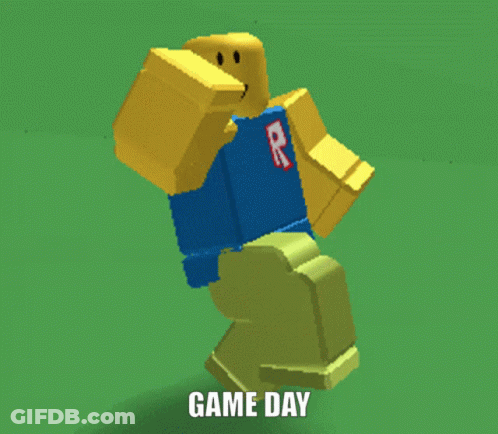 Roblox Character Dancing Game Day GIF