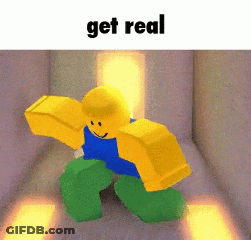 Roblox Character Dancing Get Real GIF