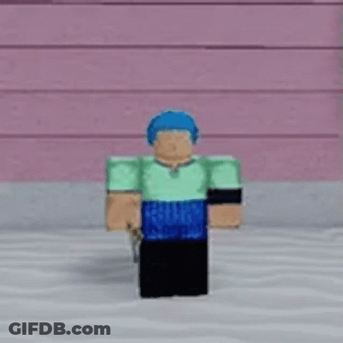 Roblox Character Doing Goofy Ahh Dance GIF
