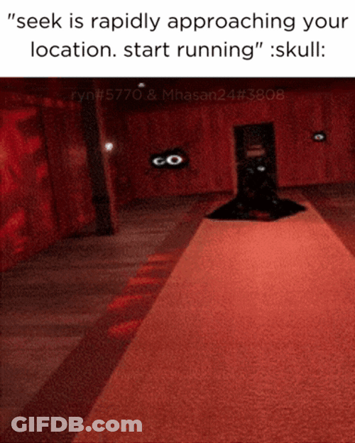 Roblox Character Seek Fast Approaching GIF