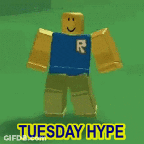 Roblox Dance Cute Tuesday GIF