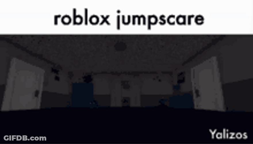Roblox Flying Object Jump Scare GIF