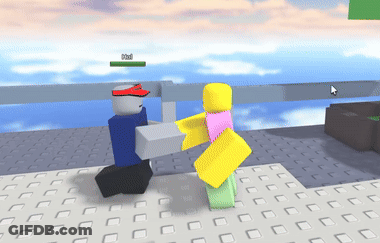 Roblox Game With Player Phil GIF