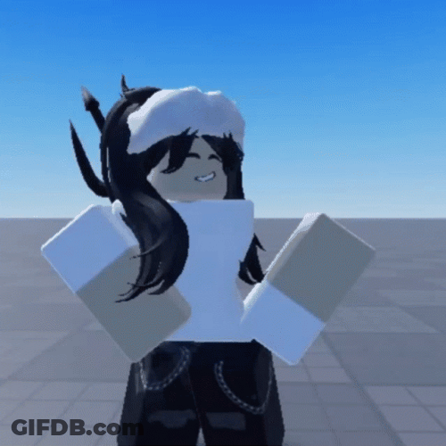 Roblox Girl Basic Dance Steps GIF
