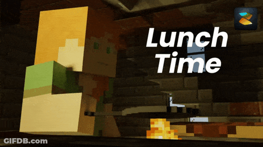 Roblox Lunch Time Making GIF