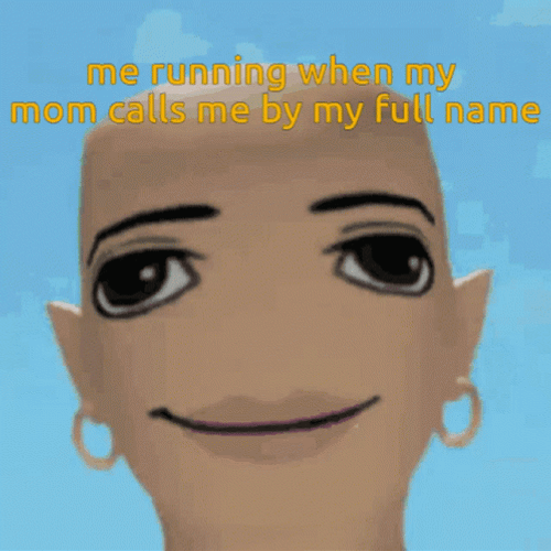 Roblox Running Meme GIF