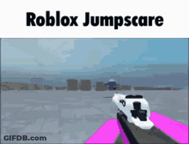 Roblox Smiling Character Jump Scare GIF