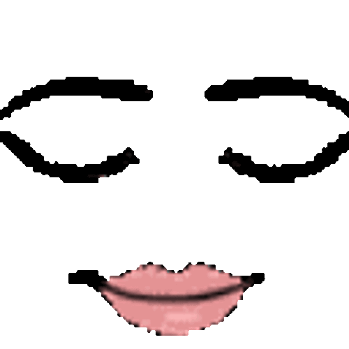 Roblox Woman Roblox Face Sticker GIF