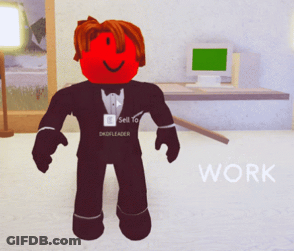 Roblox Work Work Work GIF