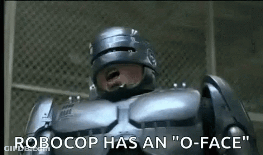 Robocop Has An O Face GIF